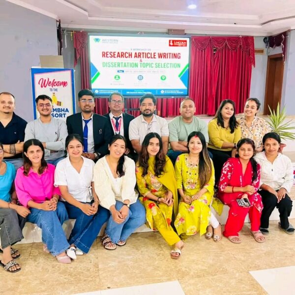 वेस्टर्न मेगा कलेजमा MBA विद्यार्थीहरूका लागि अनुसन्धान लेख तथा शोधपत्र शीर्षक छनोटसम्बन्धी कार्यशाला सम्पन्न